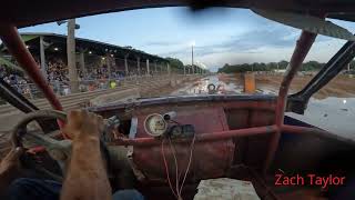 GoPro of Zach Taylor at Dafter Lions Mud Race at the Chippewa County Fair