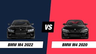 BMW M4 2022 VS BMW M4 2020 | Comparison