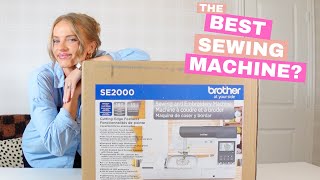 Unboxing My New Brother Sewing Machine & Honest Review! The Best Sewing Machine? SE2000