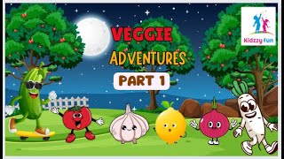 Vegetable Names Part 1 #kids #kidsvideo#vegetables #names #learning #kidslearning #kidsfun #viral