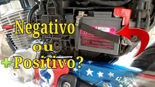 Como Trocar a Bateria da Fan 150, Fan 160 e Cg 125,Twister 250,Xre 300,Cb 300/Qual Pólo Soltar?