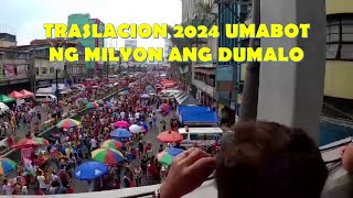 MAHIGIT ISANG MILYON NA  DEBOTO DUMAGSA SA TRASLACION 2024