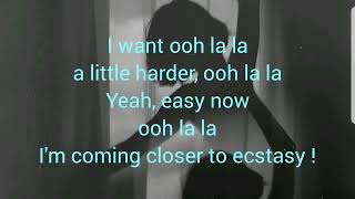 David Hallyday - Ooh la la (Paroles/Lyrics)