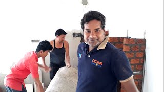 Home construction funny moment | Funny Discussion with our Building Electrician and Mistry -