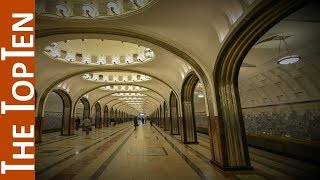 The Top Ten Most Beautiful Moscow's Metro Stations