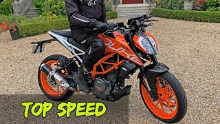 TOP SPEED KTM 390 DUKE 2019 [FR]