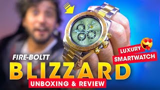 ROLEX Jaisi *LUXURY SMARTWATCH* You Can BUY! ⚡️ Fire-Boltt Blizzard Smartwatch Review!