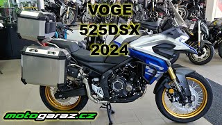 VOGE 525 DSX Blue nový model 2024 4K