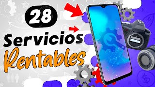 🤑 28 Negocios Rentables de Servicios 💸 Negocios de Servicios Rentables