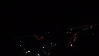 My first time flying at night (very dark)! (Short)