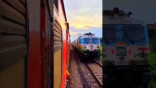 NABADIGANTA SRC WAP7 Leading LTT HATIA SF EXPRESS #indianrailways #reels #train #youtube #shorts #4k