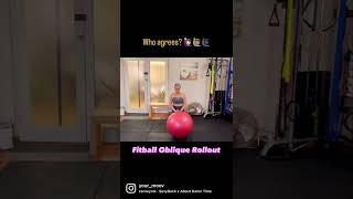 For Stronger Abs Try These 3 Fitball Exercises!