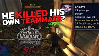 Getting attacked by your friend in HC mode - WoW Classic Hardcore