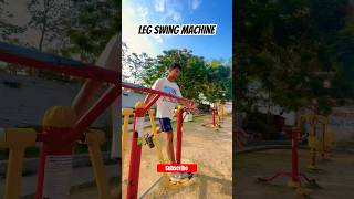 Leg swing machin exercises #shorts #fitness #workout #tutorial