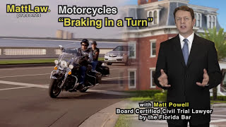 MOTORCYCLE BRAKING IN A TURN - AVIOID A CRASH - Motorcycle Braking in a Turn ⭐⭐⭐⭐⭐