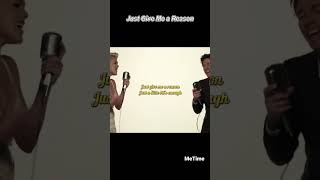 P!nk - Just Give Me A Reason ft. Nate Ruess#lyrics #shorts