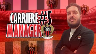 FC 25 | CARRIÈRE MANAGER 🔴OGCNICE⚫ #5 : MOUKOKO ON FIRE !!!