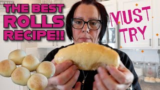 The BEST Homemade Rolls Recipe!!