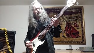 RUNNING WILD Land Of Ice - Bass Cover