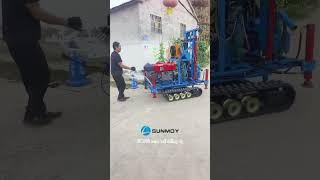 HC300D water well drilling machine from SUNMOY