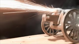 Paper Cannon That Shoots - Amazing Paper Cannon with Recoil System - German 15cm SFH 1902 Cannon