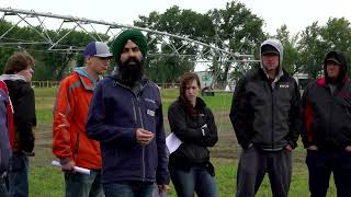 Roller Crimping Cover Crops, Dr. Gurbir Dhillon - Field School 23