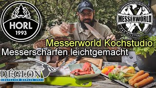 Messerworld Kochstudio - Messerschärfen leichtgemacht mit dem Horl Schleifsystem