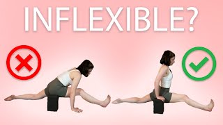 Stretching Tips & Tricks if You're NOT Flexible | How I modify stretches