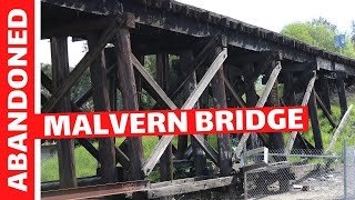 Exploring Abandoned Railway Trestle Bridge