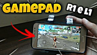 COMO FAZER UM SIMPLES GAMEPAD! (R1 e L1)