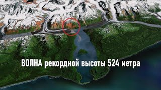 Волна рекордной высоты 524 метра. Новая версия. Подпишись.