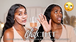 BEING CHEATED ON, FINDING YOURSELF IN YOUR 20s, LIKING WOMANS PHOTOS | CHIT CHAT GET UNREADY W ME