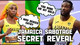 MUST SEE WHAT HAPPENED  TO SHELLy ANN, JAMAICA OLYMPIC PARIS SABOTAGE SECRET REVEAL, AANGRY JAMAICAN