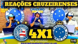 Reações hilárias de Bahia 4x1 Cruzeiro