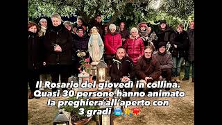 Foto di gruppo dell’esercito dei Rosarianti di Maria 😇❤️‍🔥🙏