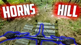 Downhill Mountain Biking In Ohio?!? //  Horns Hill Downhill MTB \\ Newark, Ohio