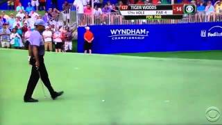 Tiger Woods   Putting Routine 2015 Wyndham Championship