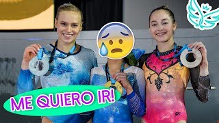 🤸🏆 COMPETENCIA DE GIMNASIA ARTÍSTICA RÍTMICA TELAS | COSAS QUE PASAN 😅| Grupo SILFIDES