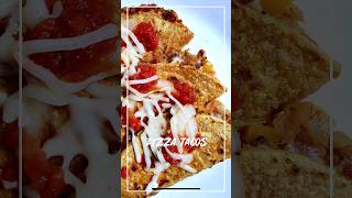 Pizza Tacos #food #recipe #tacos #pizza