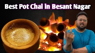 Best Pot Chai in Besant Nagar Beach | Idea Mani