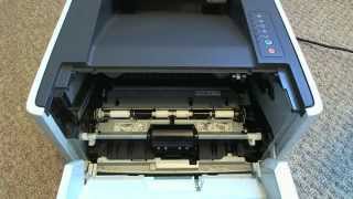 HP Laserjet P2015 - Changing the cartridge