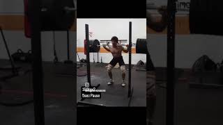 160x2 5sec Pause Squat #strongman #squat #powerlifting