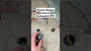 Thrown Weapon Attack - Shadowdark RPG