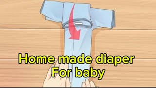 Home made diapers for baby || diapers for baby | #catcute #diapers || #nagarjun