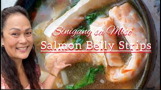 sinigang sa miso na strip salmon belly @EstelaDESCLAVELLES0328