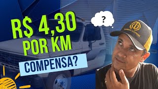 FRETE 500KM $2.300 COMPENSA ???