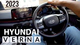 How the NEW VERNA DRIVES | 2023 SX (O)1.5 DCT