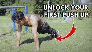 Unlock Your First Push Up (Start With These Exercises)