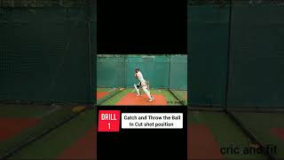 Best 5 Drills for Square Cut Shot 😍🔥🔥#cricketnetpractice #cricket #youtubeshort #viral #trending