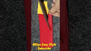 Long Kurti Cutting ✂️ Simple Tareke Se Kaise cutting stitching Kare #alfiyaeasystyle